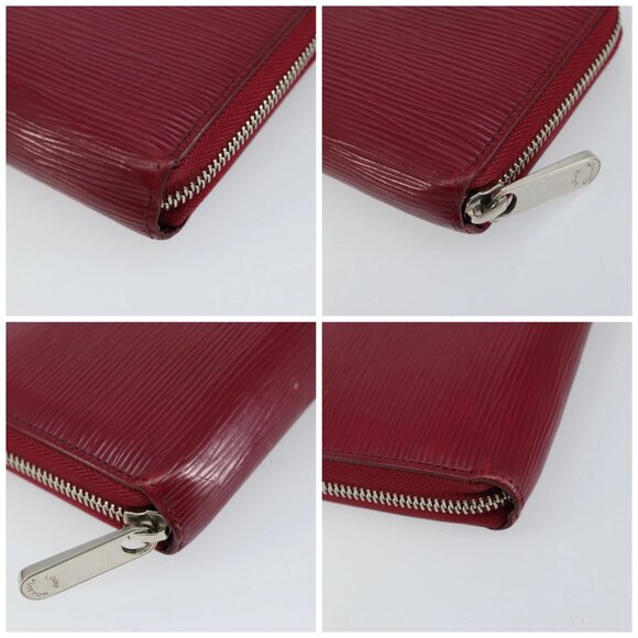 LOUIS VUITTON Epi Zippy Wallet Long Wallet Fuchsia M60305 LV Auth 144842 - Picture 16 of 16